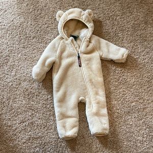 L.L.Bean teddy suit